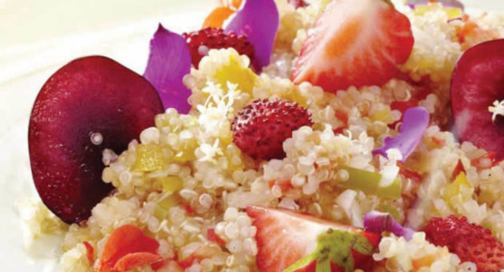 Quinoa. Recepta de Joan Roca