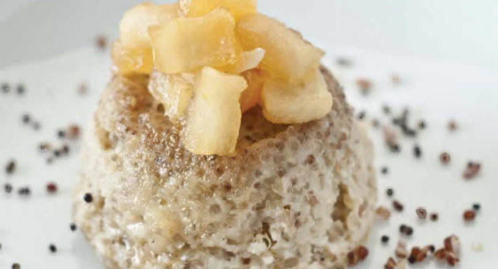 Budin de quinoa