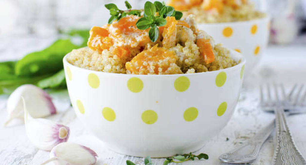 Quinoa con calabza