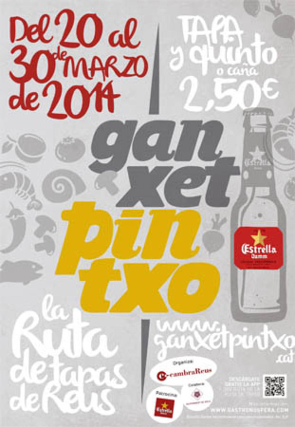 Cartel Primavera Ganxet Pintxo