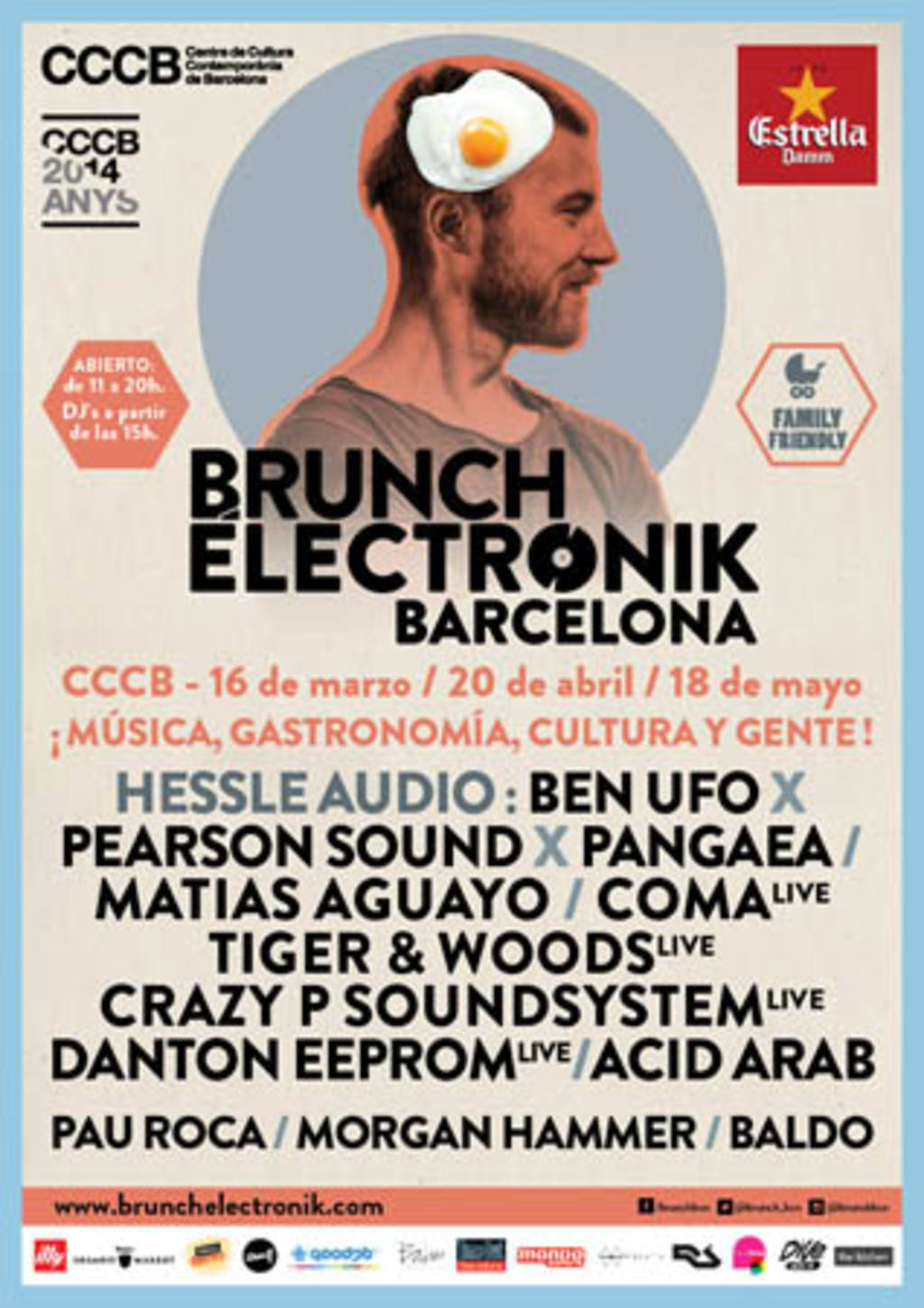 cartel Brunck Electronic Barcelona