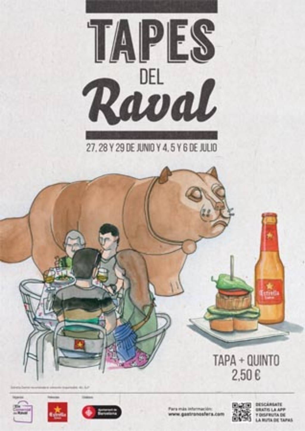 Cartel Tapas del Raval