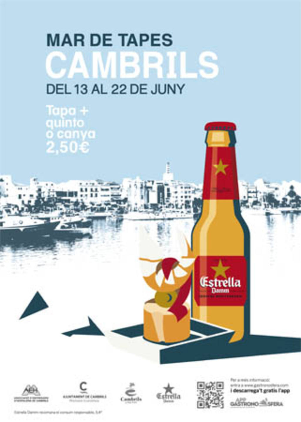De tapes a la Costa Daurada amb ‘Mar de tapes Cambrils' Gastronosfera