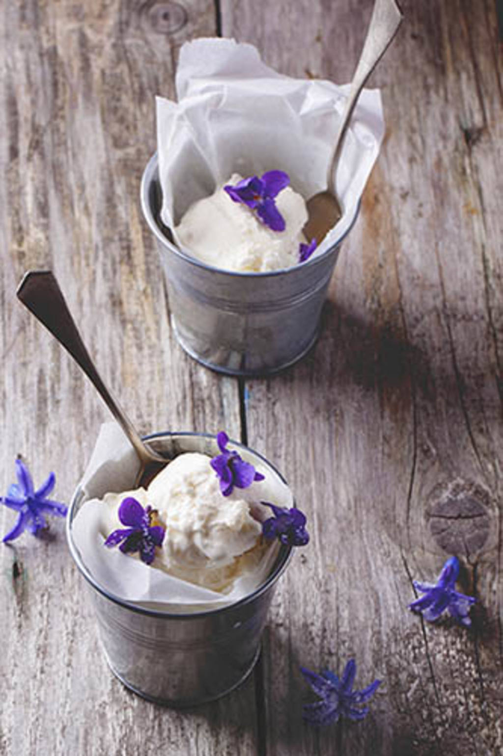 helado de violeta